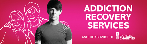Catholic Charities Billboard - Addiction Recovery Services
