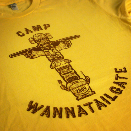 Camp Wannatailgate t-shirt